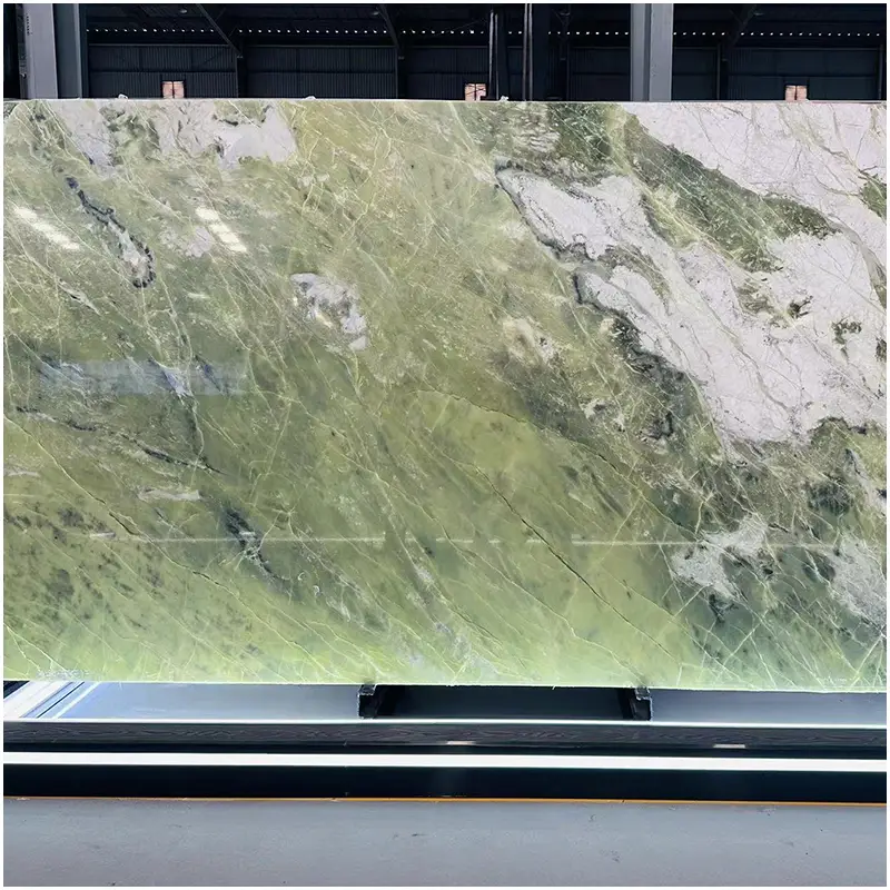 Verde Fiamma Marble Slabs