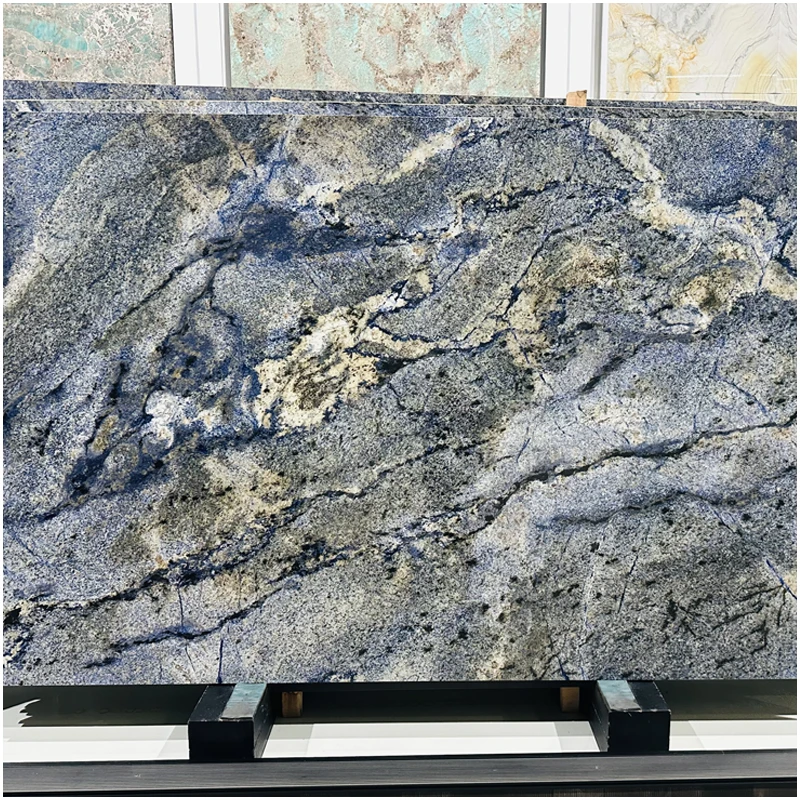 Azul Bahia Quartzite 2 Azul Bahia Blue Quartzite Slabs