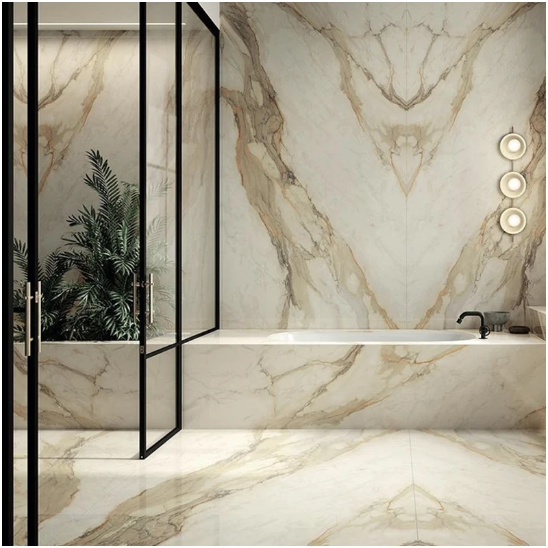 Calacatta Altın Mermer Lüks İç Mekan Dekorasyonu İçin Neden Mükemmel 8 Calacatta Gold Ekstra Mermer Lüks Banyo Dekoru
