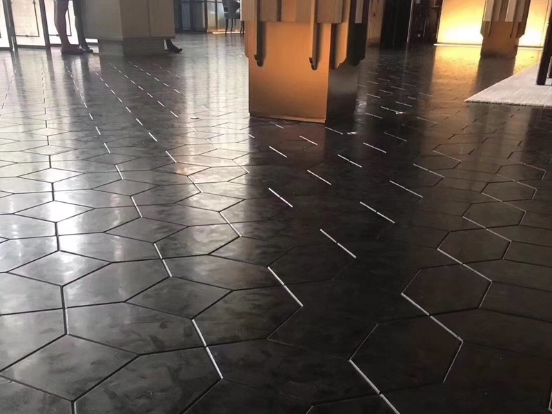 Trending Exotic Quartzite 27 Matrix Black Quartzite Leathered Flooring Hotel Projects