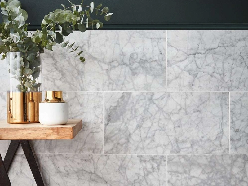 Carrara Marble 34 Carrara Marble Subway Wall Tiles Designs