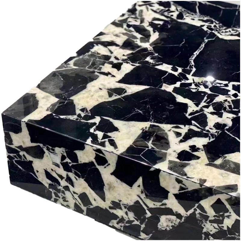 Stone Tables 8 Noir Grand Antique Marble Rectangle Plinth Table