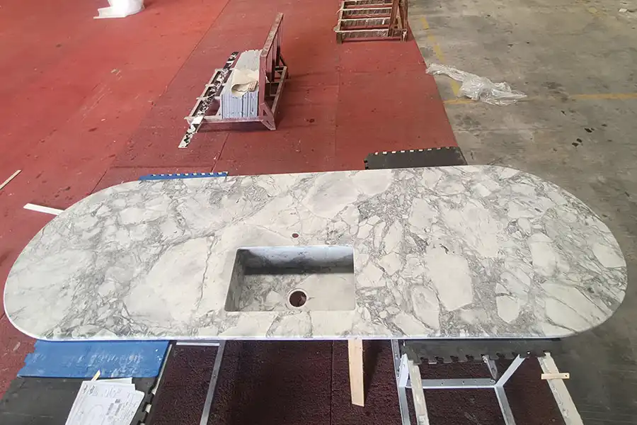 Super White Quartzite Island Tops