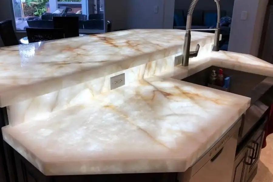 Столешницы из кварцита Cristallo - Виллы
