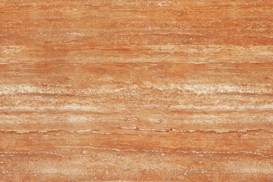 Travertino rojo baldosas de cerámica blanda