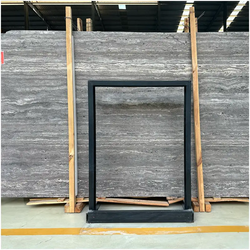 Black Travertine Slabs