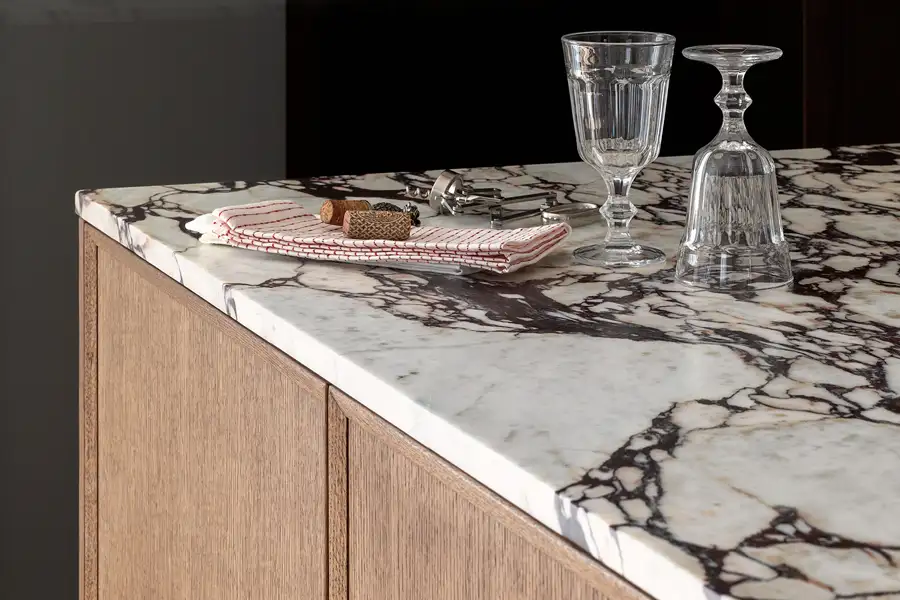 カラカッタ・ヴィオラ大理石タイル、カウンタートップ、テーブル Factory-FOR U STONE