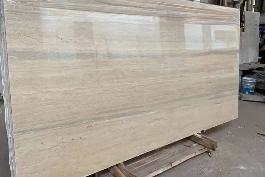 ترافرتين إيطاليا 14 ألواح الترافرتين الإيطالي الرمادي الفضي الإيطالي