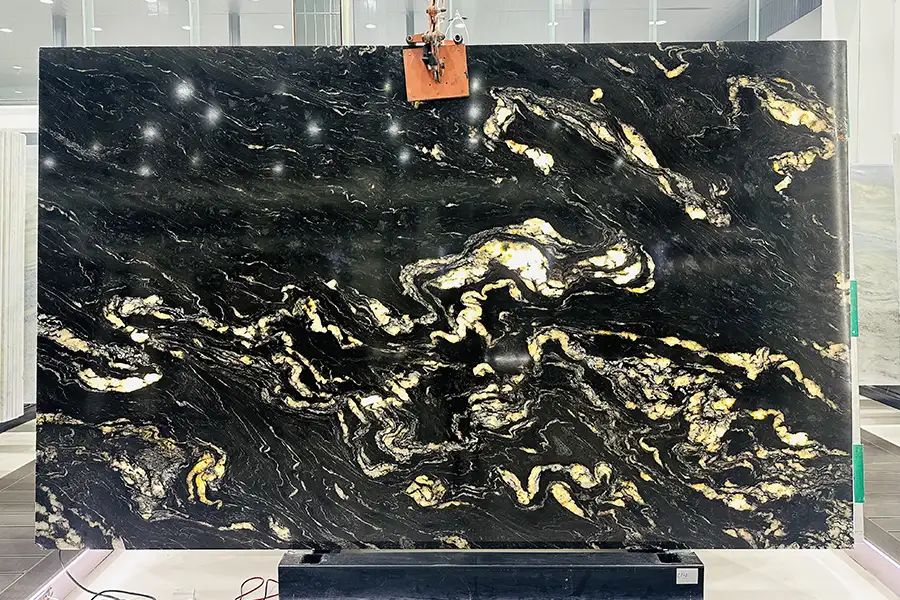 Black Titanium Granite 20mm Slabs