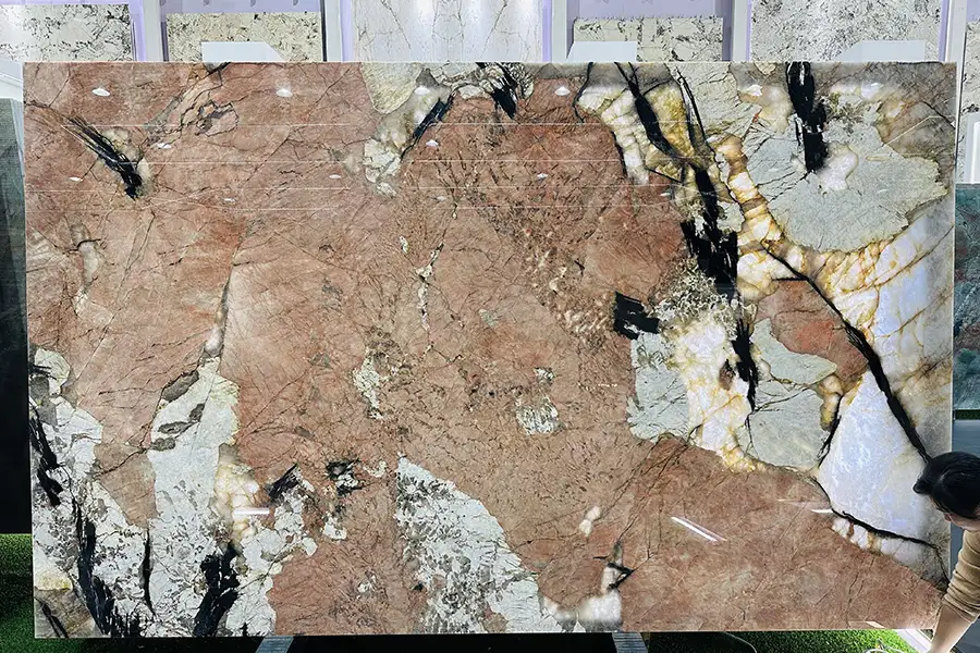 Patagonia Roze Kwartsiet 18mm Plak