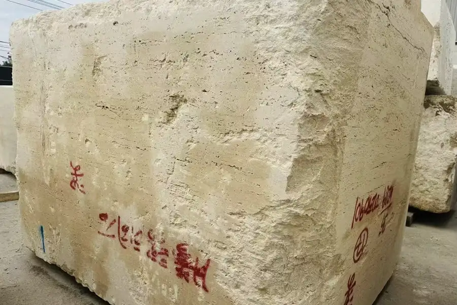 Roman Classic Light Travertine Raw Blocks