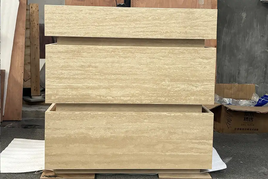 Roman Classico Travertine Floorstanding Basins