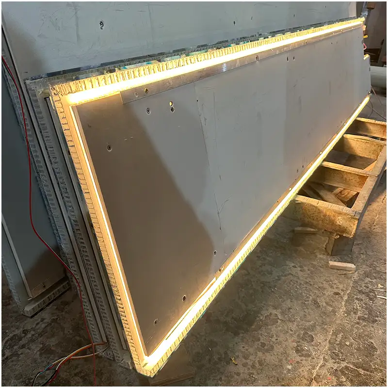 Blauer Achat Club Bar LED Light Backed Tops Blauer Achat Club Bar LED Light Backed Tops