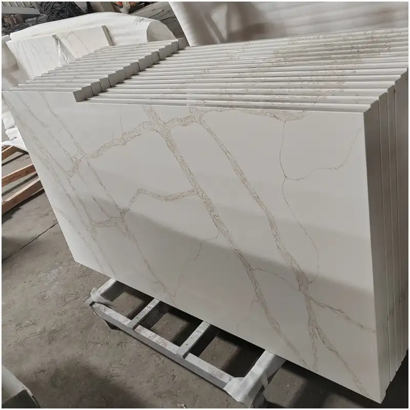 Bancadas de quartzo Calacatta Gold Bancadas de quartzo Calacatta Gold