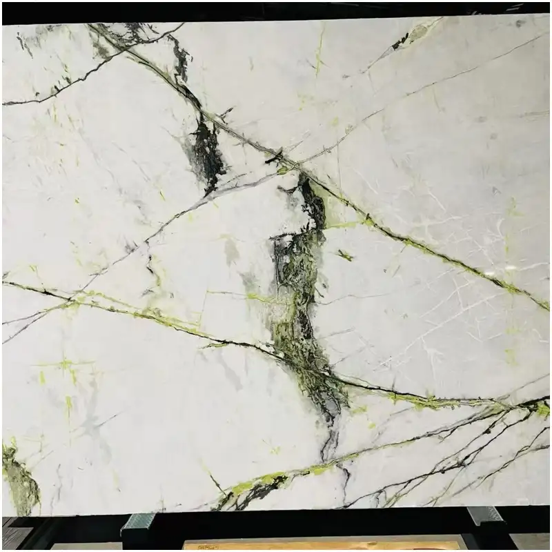 Calacatta Verde Marmer 20 mm Plakken Calacatta Verde Marmer 20 mm Plakken