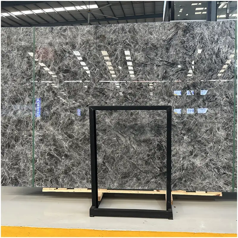 Cristallo Fume Calcite Grey Marble