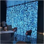 Wie hinterleuchtete blaue Achatplatten Ihre luxuriöse Inneneinrichtung verändern