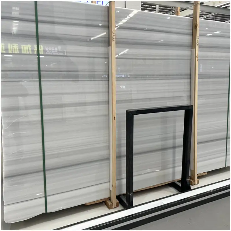 Lempengan Marmer Khatulistiwa Marmara yang Dipoles Lempengan Marmer Khatulistiwa Marmara yang Dipoles