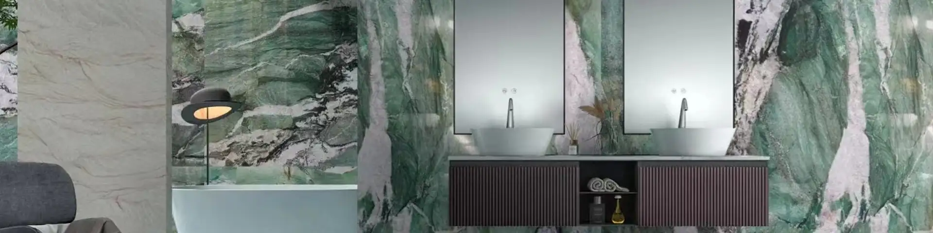 2026-Luxury-Green-Quartzite-Bathroom-Trending-Designs