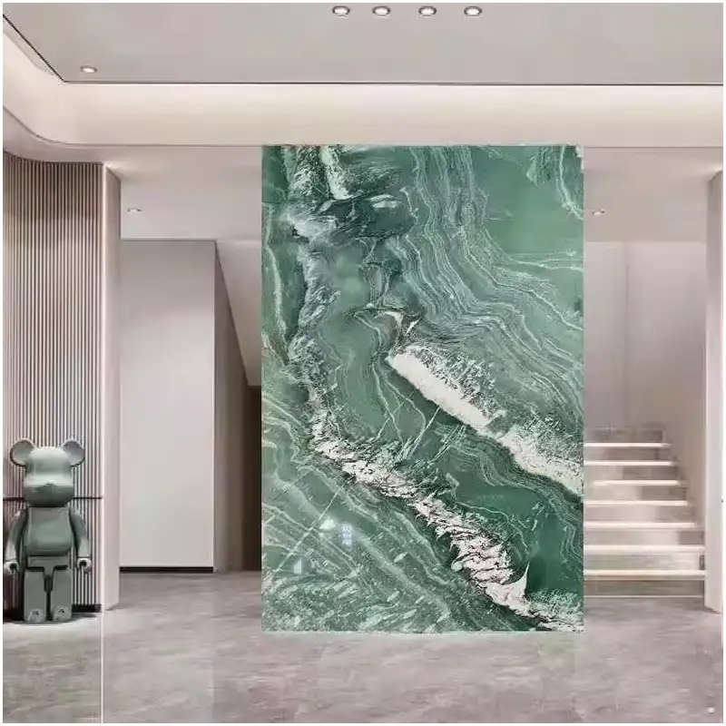 Thiết kế cầu thang cho biệt thự sang trọng Green-Maestro-Quartzite