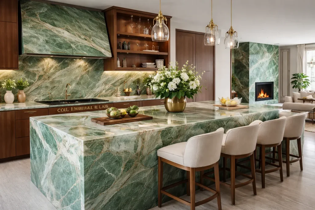 How to Use Green Marble to Add Vibrance to Your Home 1 Green Marble supplier
