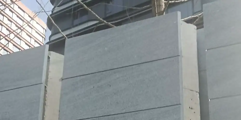 Grey Landscape Granite Real Estate Building Exterior Facade Projects