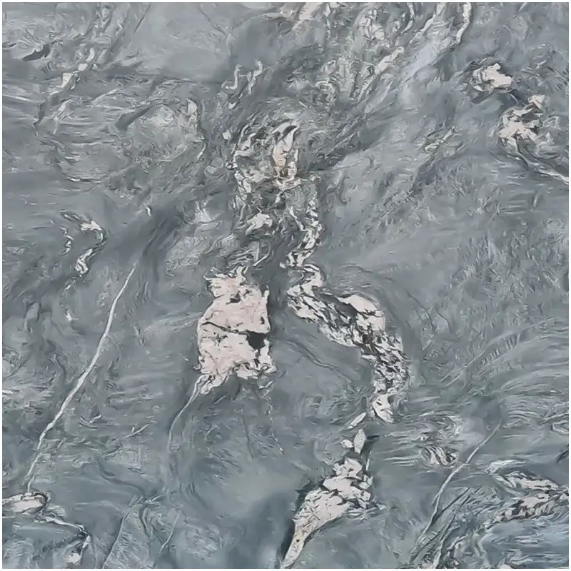 Porque é que o quartzito Krypton é a estrela em ascensão de 2026 Tendências verdes exóticas 3 Krypton-Quartzite-Superfície emplumada