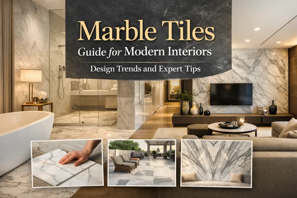 Marble Tiles Modern Interior 
