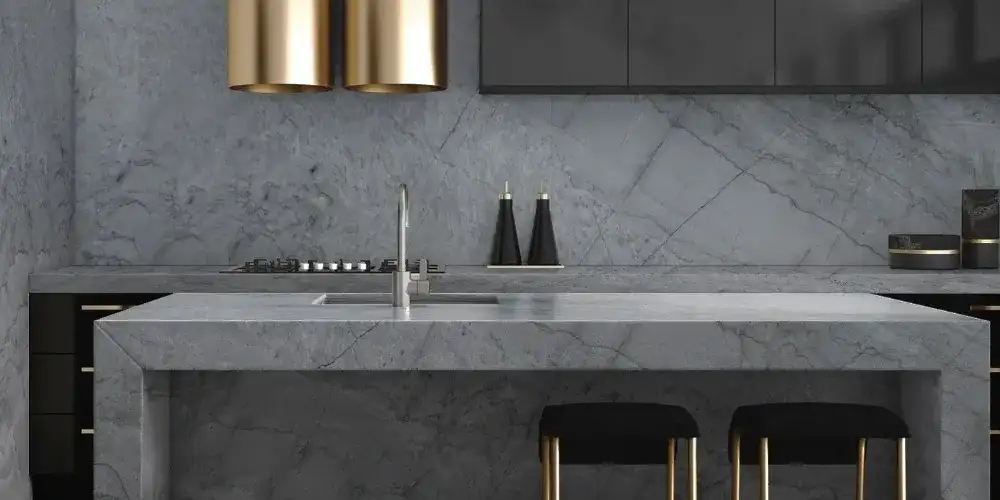 Beyaz Vermont Kuvarsit 1 Beyaz-Vermont-Kuvarsit-Lüks-Mutfak-Şelale-Tezgah-Tasarımları