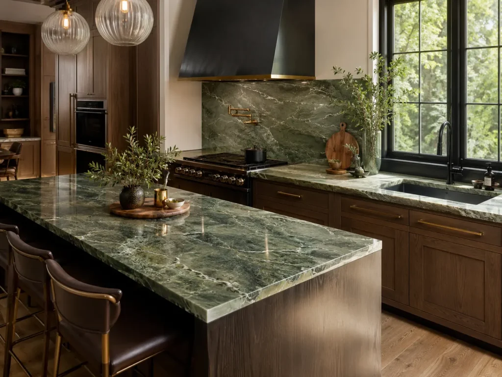 Green Marble and Green Quartzite