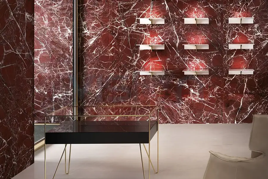 Rosso-Levanto-Marble-Feature-Wall