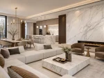 Ideias Inovadoras de Design em Mármore Branco para Interiores Modernos e Luxuosos