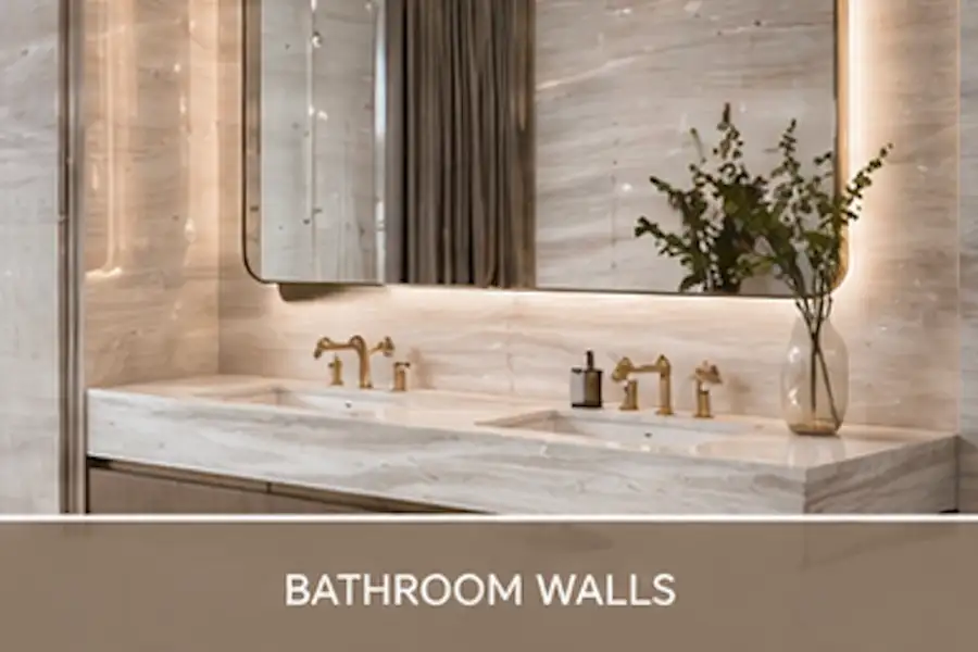 White-Wooden-Marble-Bathroom-Design