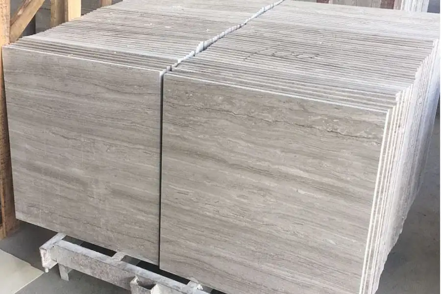 Wooden-White-Marble-Honed-Tiles