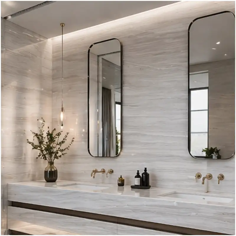 Wooden-White-Marble-Luxury-Bathroom-Design