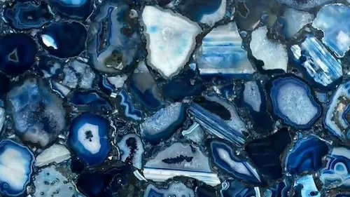 Onyx and semi precious stone for luxury villa backlit feature walls