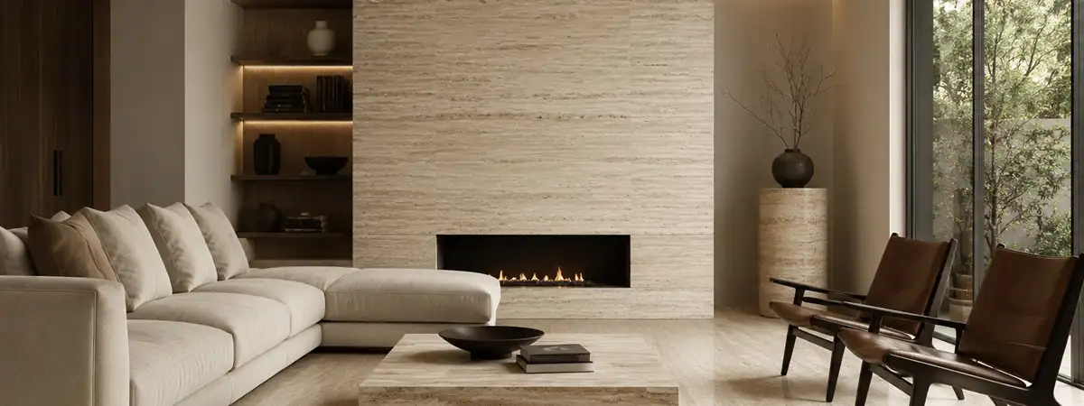 Roman-Classic-Beige-Travertine-Villa-Feature-Wall-Projects