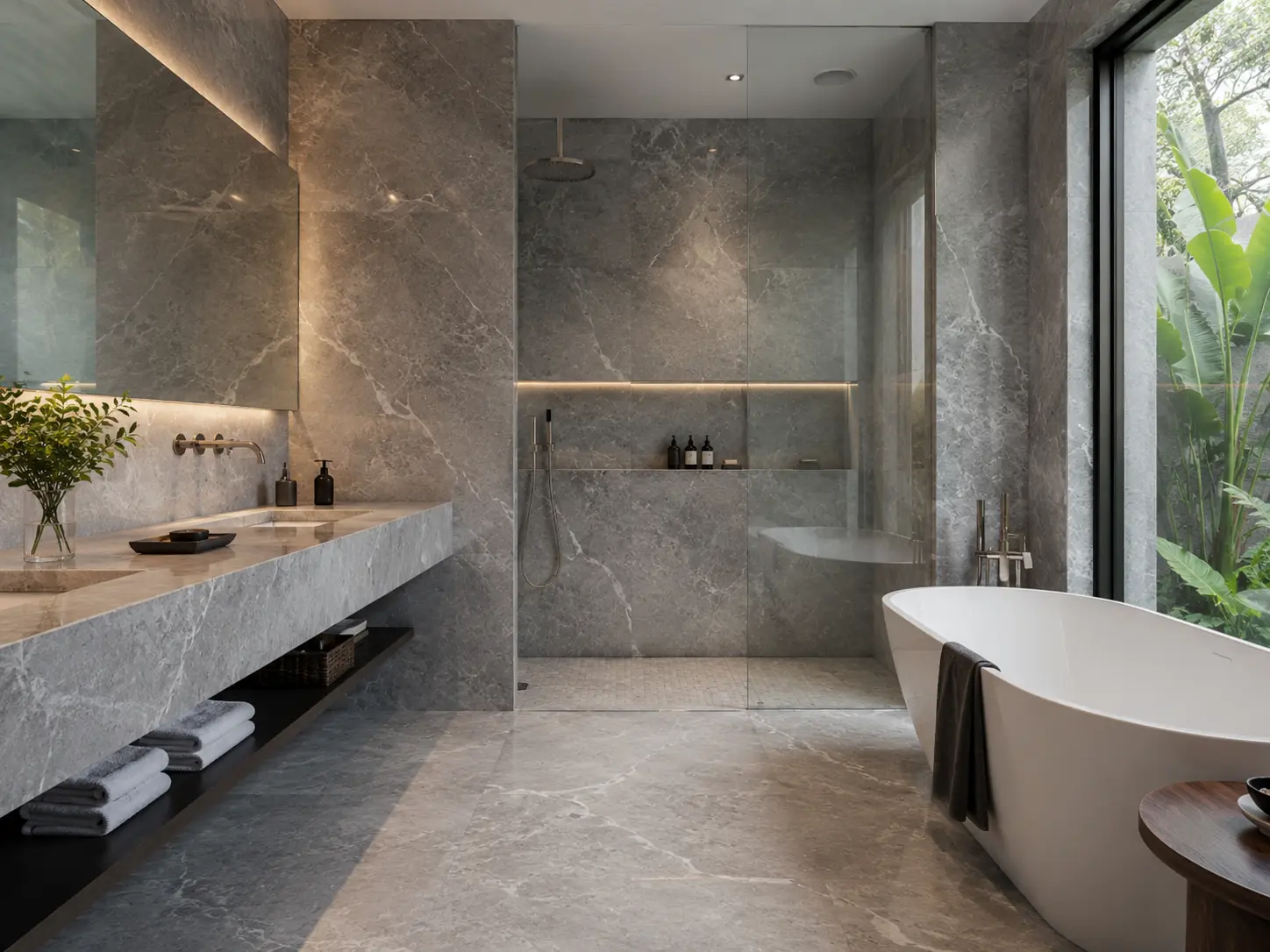 Tundra Grey Marble for Interior Decoration