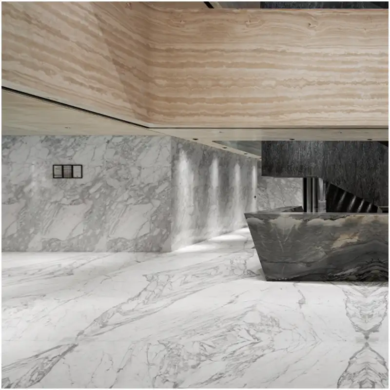 Calacatta-Marble-Wall-Cladding-Stone-Panels-For-Hotel-Lobby