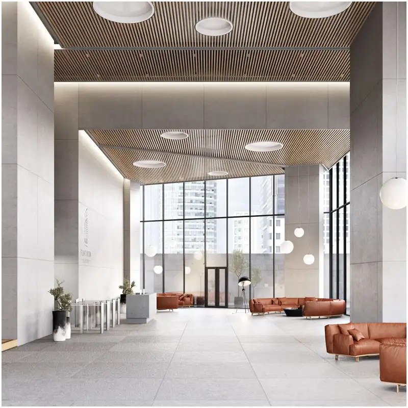 Natural Stone Project Specification Guide: Material, Drawings, Inspection, Packing, And Delivery 1 Natural-Stone-office-Building-Lobby-Floor-and-Wall-Designs