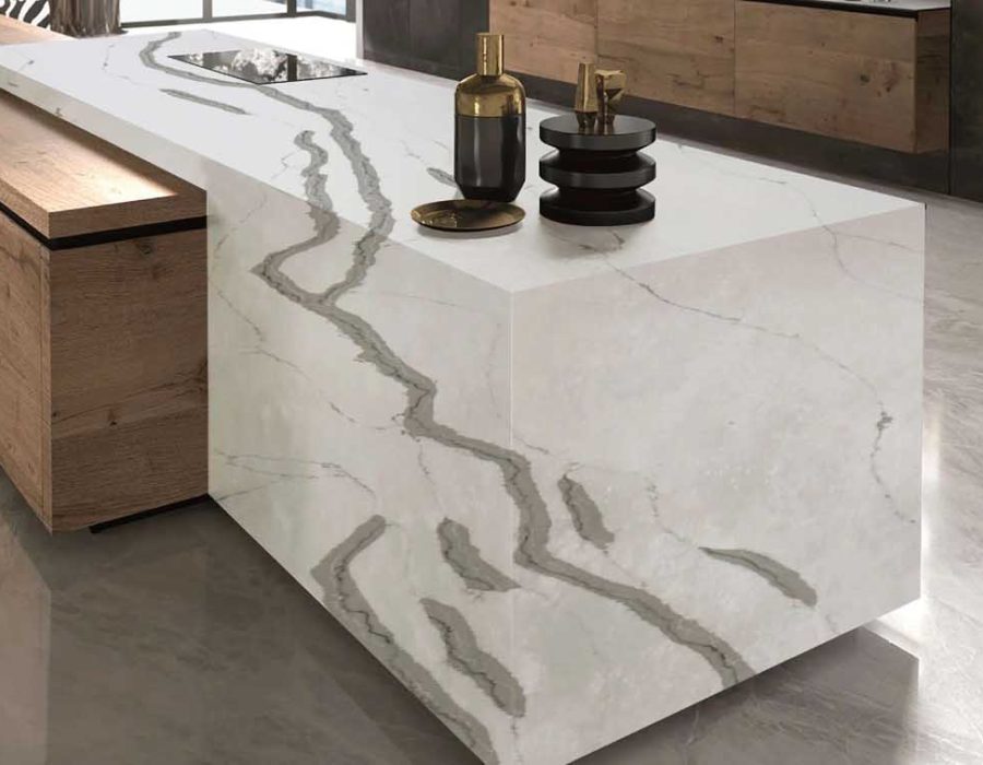 Calacatta Quartz Slabs and Countertops Factory in China Calacatta Quartz Slabs and Countertops Factory in China