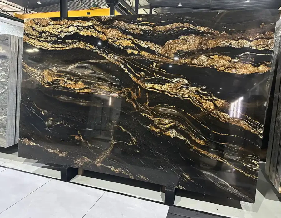 High Quality Cosmic Gold Granite Slabs and Countertops Supplier-FORU STONE High Quality Cosmic Gold Granite Slabs and Countertops Supplier-FORU STONE
